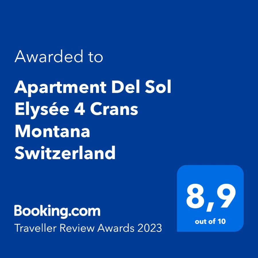 Apartment Del Sol Elysee 4 Crans Montana Switzerland Exterior foto